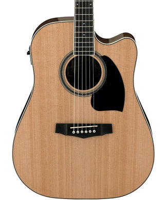 Ibanez Guitarra Electroacústica Natural PF15ECE-NT, Serie Performance