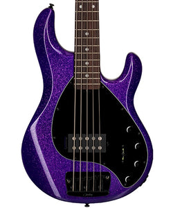 “Exclusiva en Veerkamp Online” Sterling by Music Man Bajo Eléctrico 5 Cuerdas Morado Brillante ST-RAY35-PSK-R2, StingRay 5