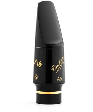 Vandoren Boquilla Para Saxofón Alto A6 Small Ebonite SM812S+ V16